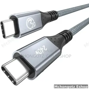 Usb 3.2 Type-C to Type-C Cable 0.5m | 240w Pd | 20gbps | 60hz