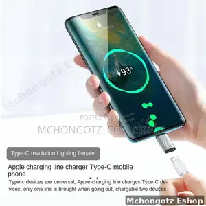 Otg Adapter Lightning Male to Usb Type C Converter for iPhone