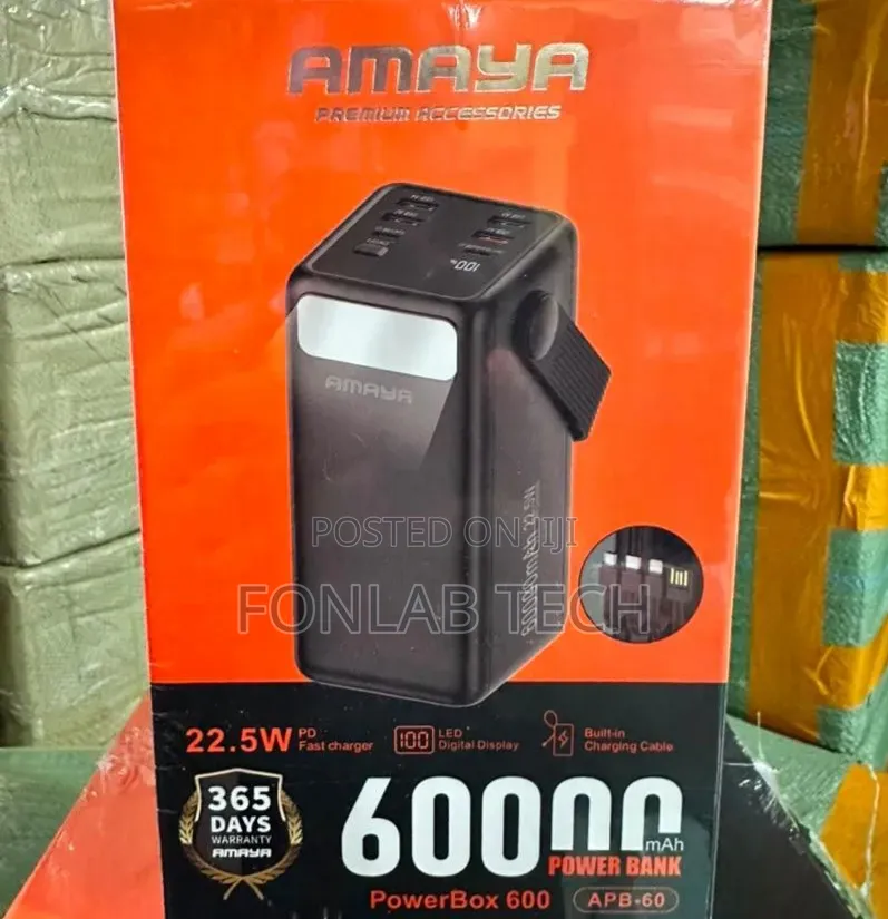 Amaya Power Bank 60000mah