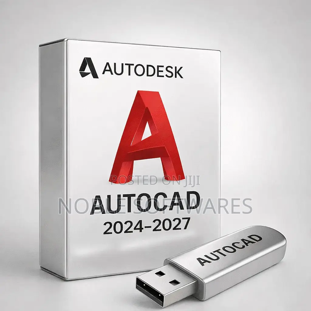Autodesk Autocad 2024 - 2027 ( 4 Setup in Usb Flash Drive )