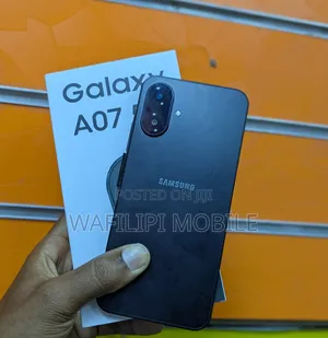 New Samsung Galaxy A07 128 GB Black