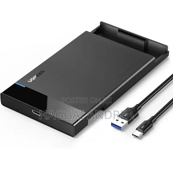Ugreen Us221 2.5 Inch Sata 6gbps Type C Hard Drive Enclosure