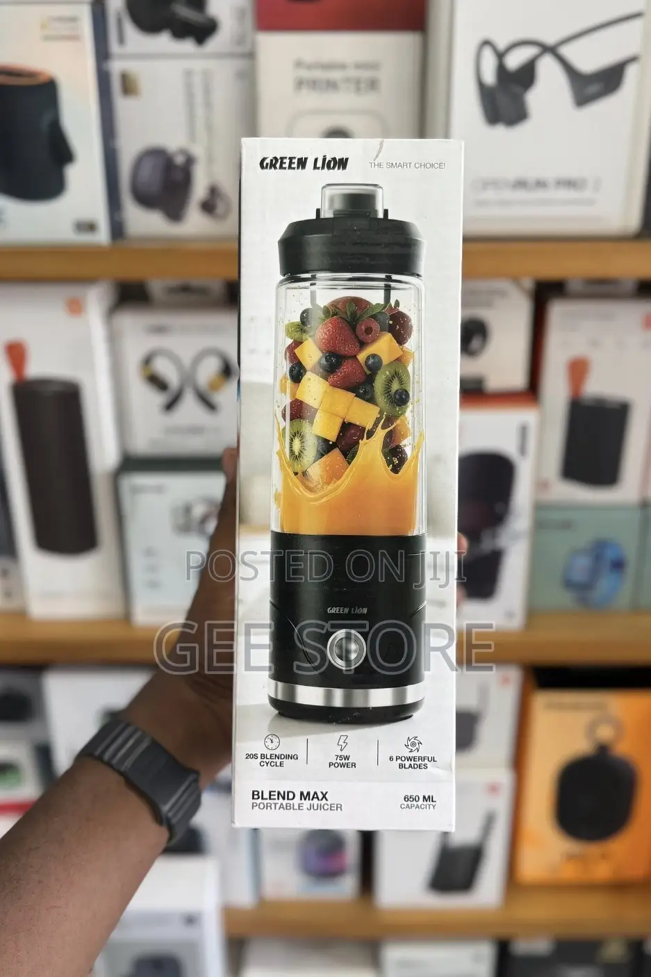 Green Lion Blend Max Portable Juicer