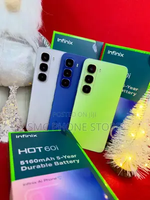 New Infinix Hot 60i 128 GB White
