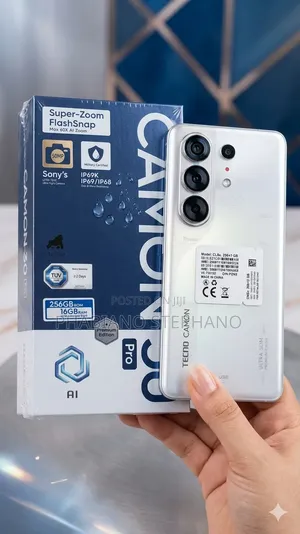 New Tecno Camon 50 Pro 256 GB White