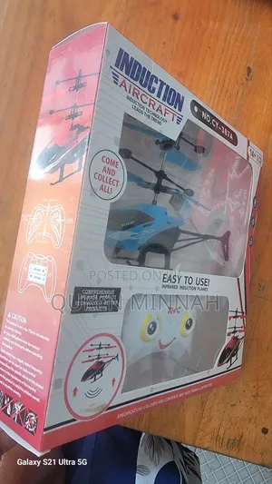 Induction-Controlled Aircraft Toy