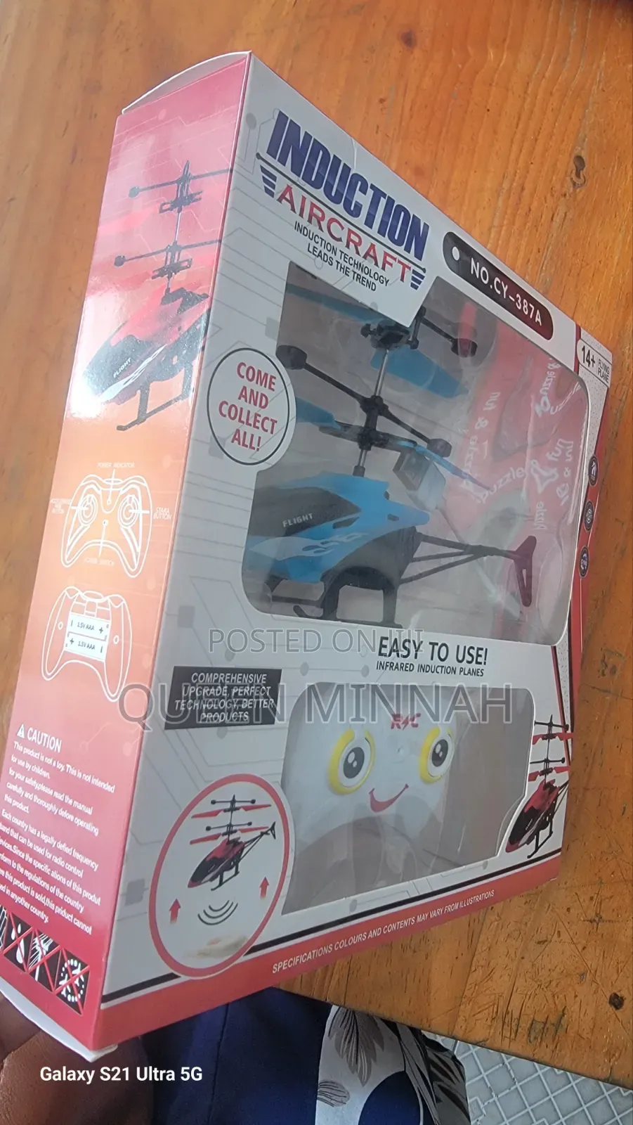 Induction-Controlled Aircraft Toy