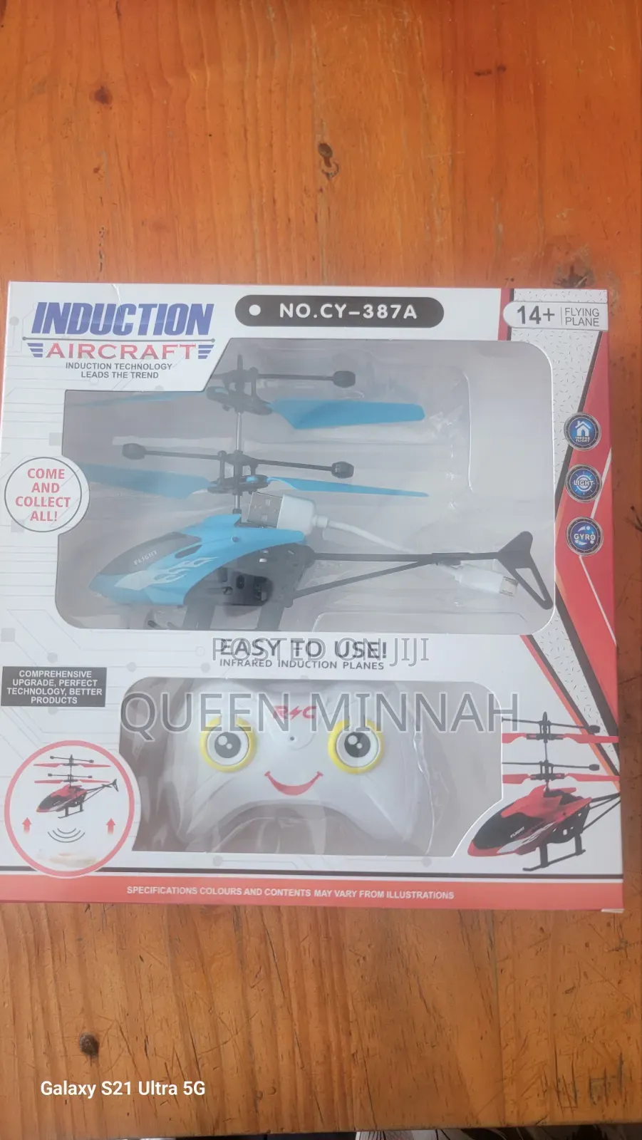 Induction-Controlled Aircraft Toy
