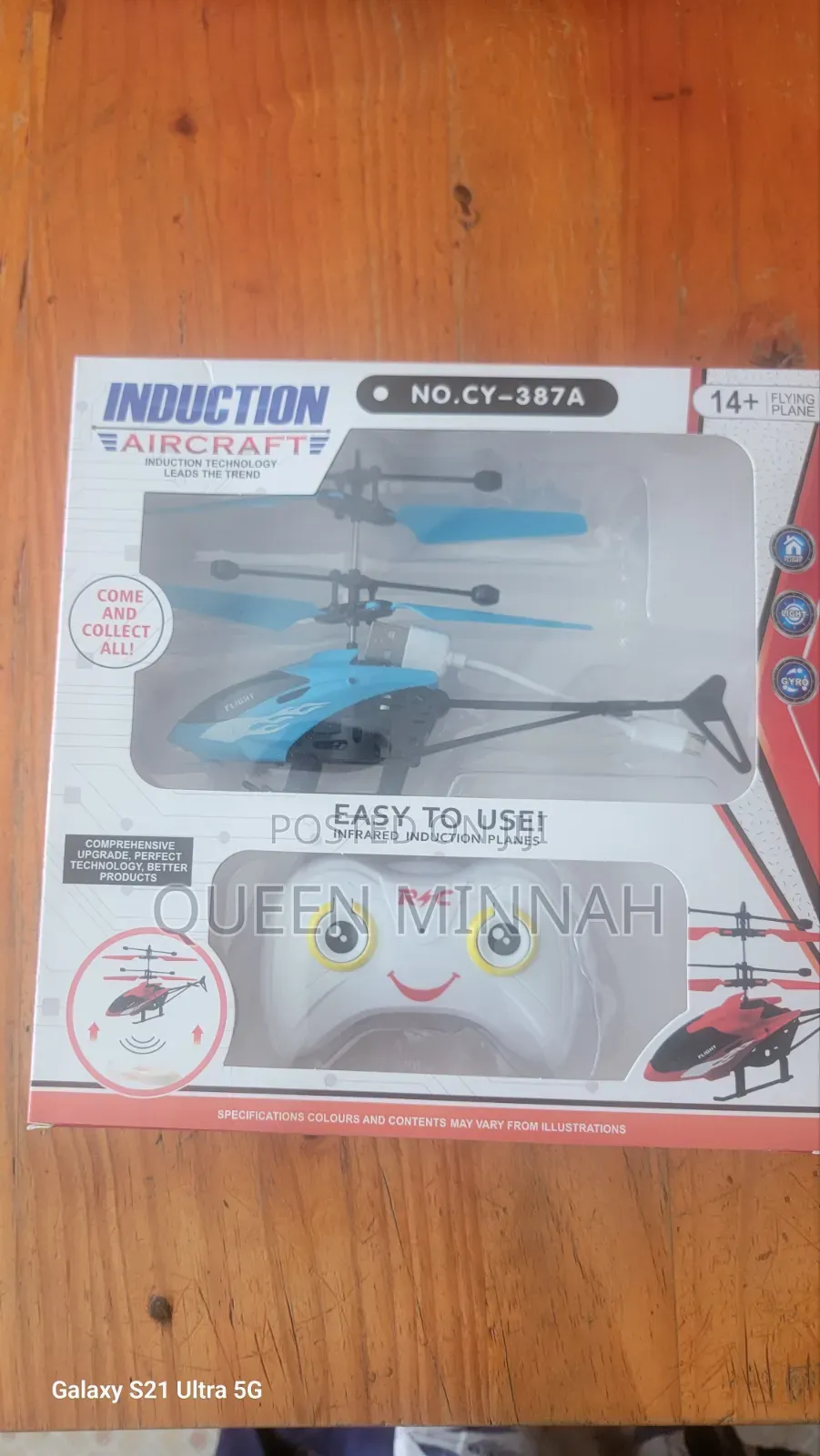 Induction-Controlled Aircraft Toy