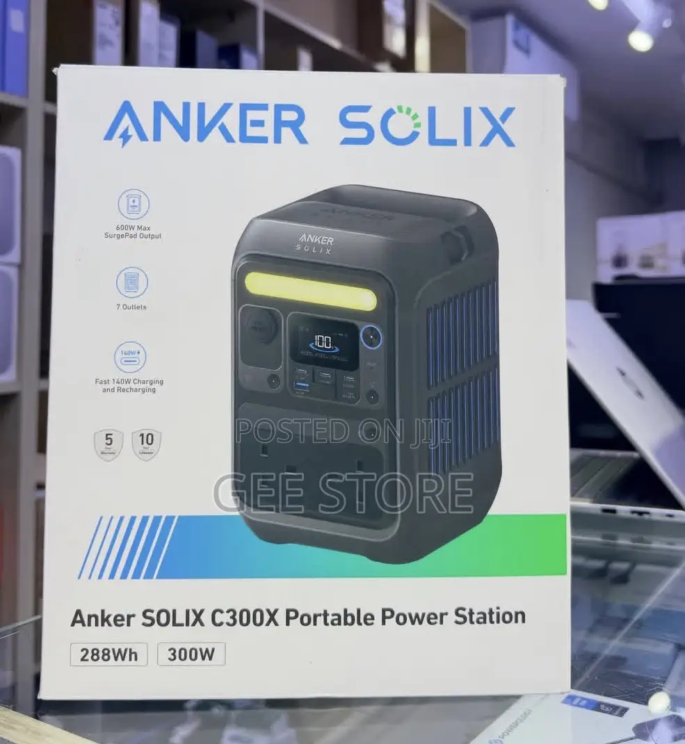 Anker Solix C300x Portable Power Station 300watts
