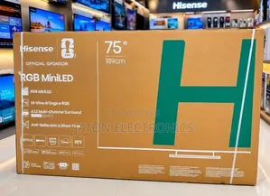 Hisense 75 Inches RGB Miniled Tv