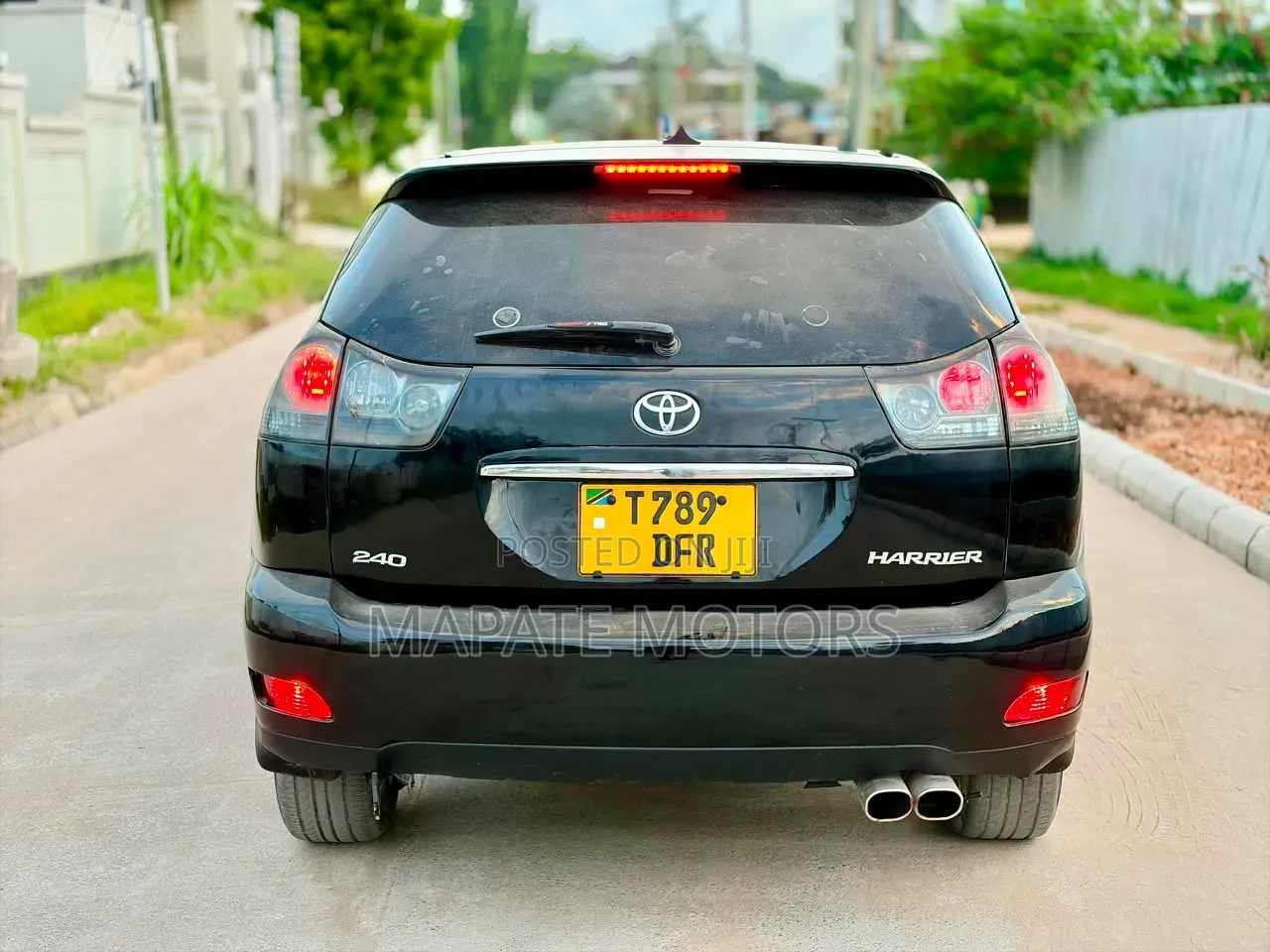 Toyota Harrier 2005 Black