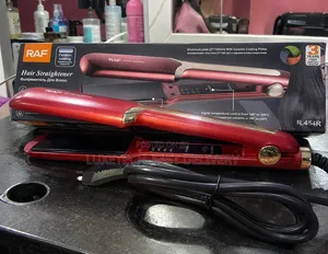 Raf R.454r Hair Straightener Ceramic-Coated Plates