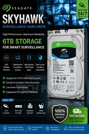 Seagate Skyhawk 6tb | CCTV Storage
