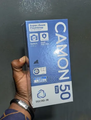 New Tecno Camon 50 Pro 256 GB Blue