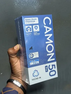 New Tecno Camon 50 Pro 256 GB Blue