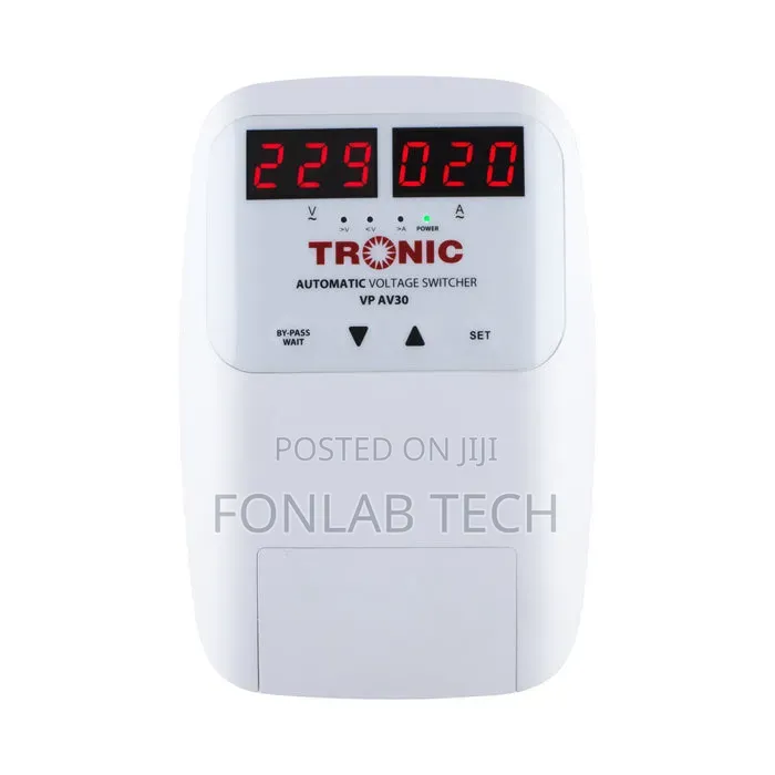 Automatic Voltage Switcher – 30a Dual Screen