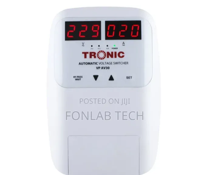 Automatic Voltage Switcher – 30a Dual Screen