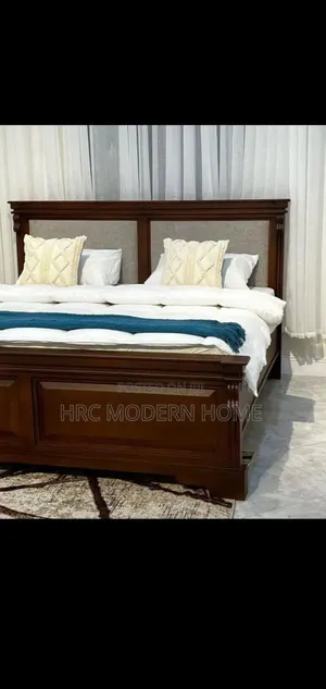 Premium Solid Wood Bed (Size 5x6) - Sabasaba Special!