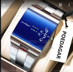 Poeadgar Classic Luxurious Watch Silver