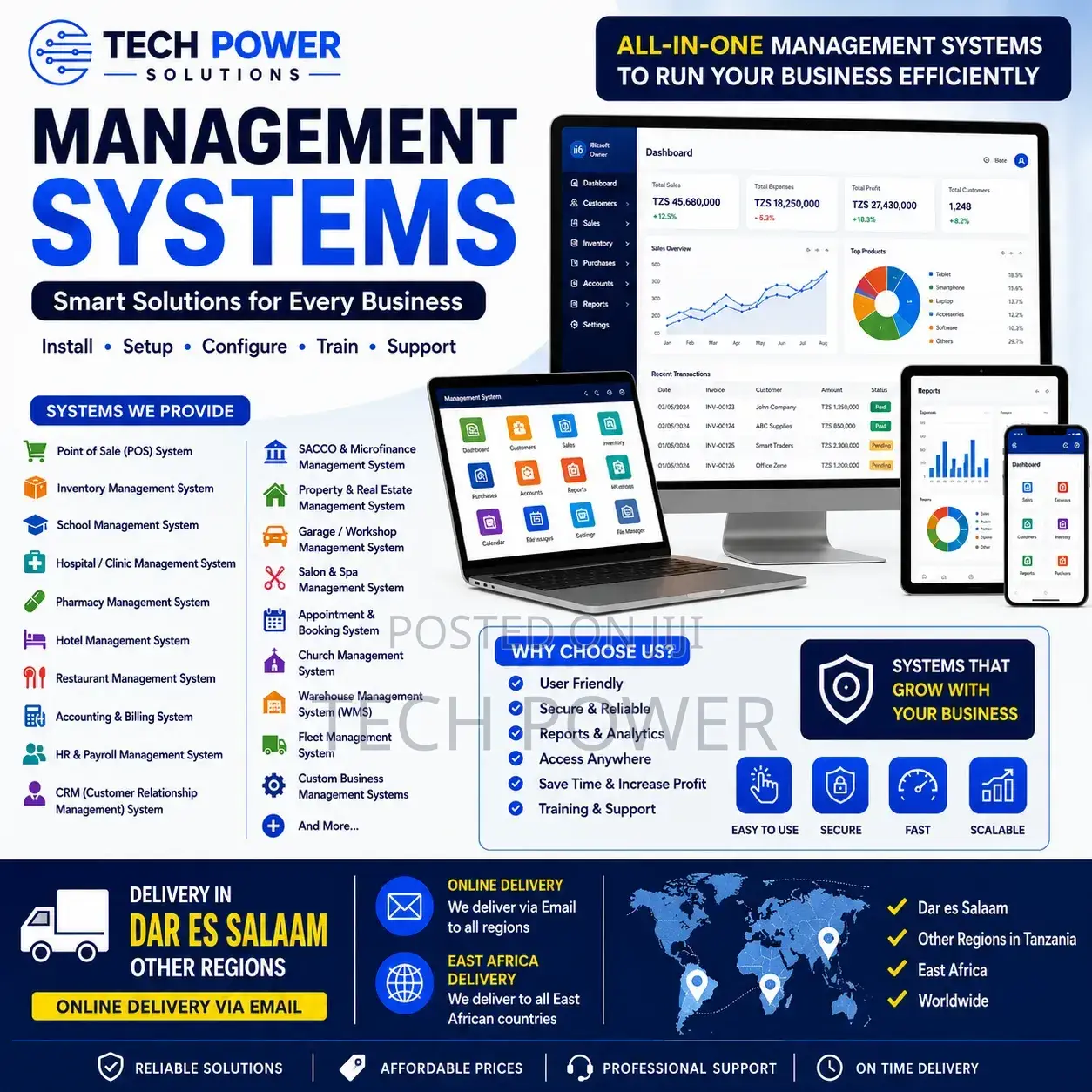 Professional Business Management Systems