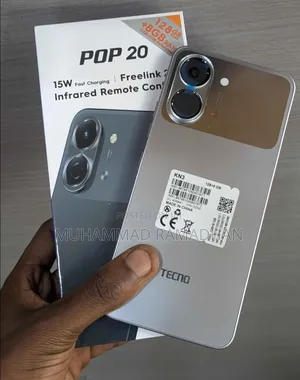 New Tecno Pop 20 128 GB Black