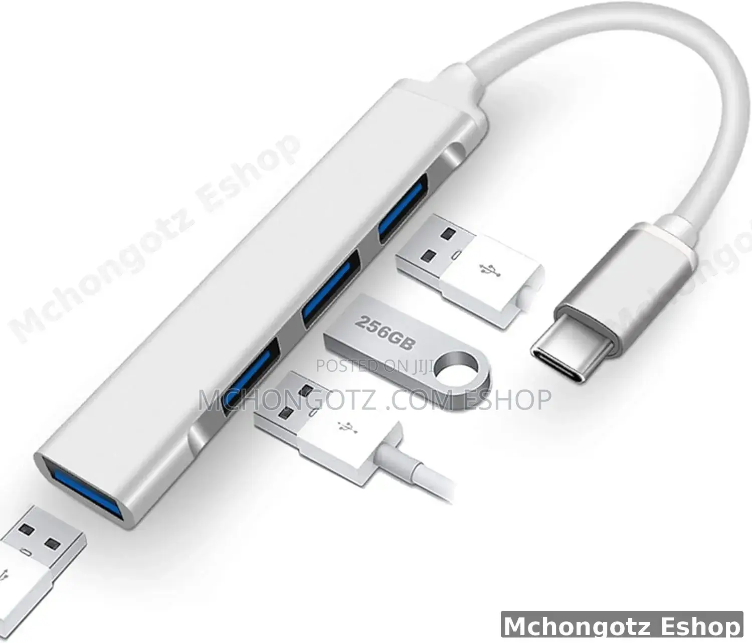 Type C to 4 Usb a Ports | Portable Usb Hub