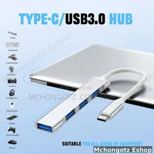 Type C to 4 Usb a Ports | Portable Usb Hub