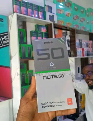 New Infinix Note 50 4G 256 GB Silver