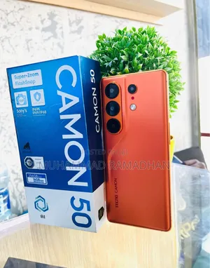 New Tecno Camon 50 256 GB Orange