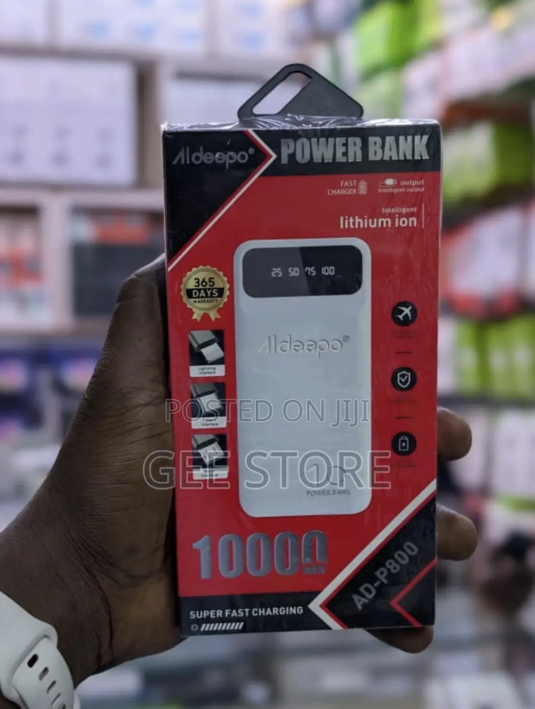 Aldeepo Powerbank Ad-P800 10000mah