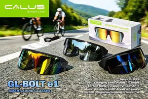 Calus Gl-Bolt E1 Smart Audio Glasses for Mortocycle and Bycle