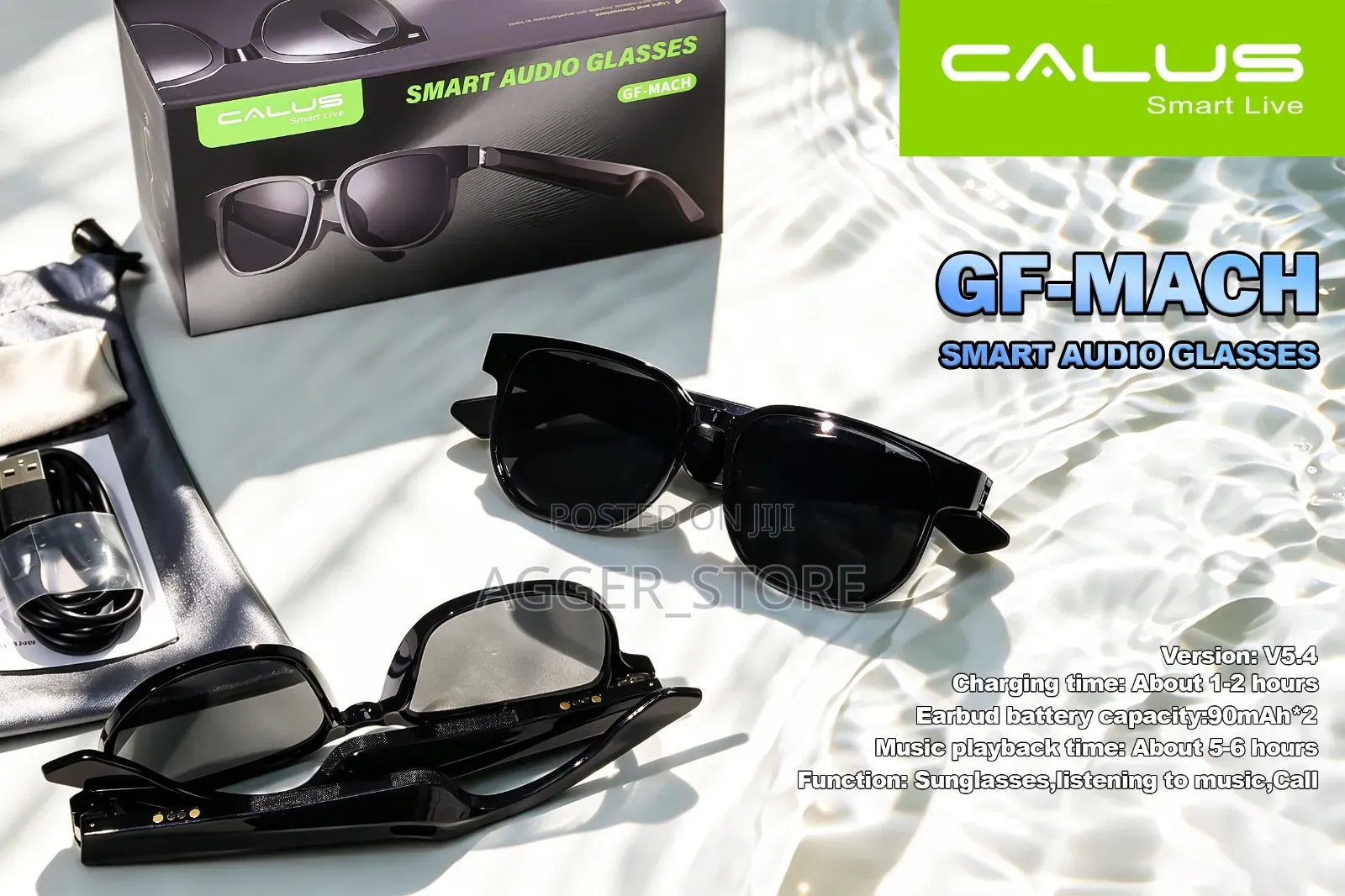 Calus Gf-mach Smart Audio Glasses