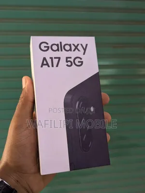 New Samsung Galaxy A17 5G 128 GB Black