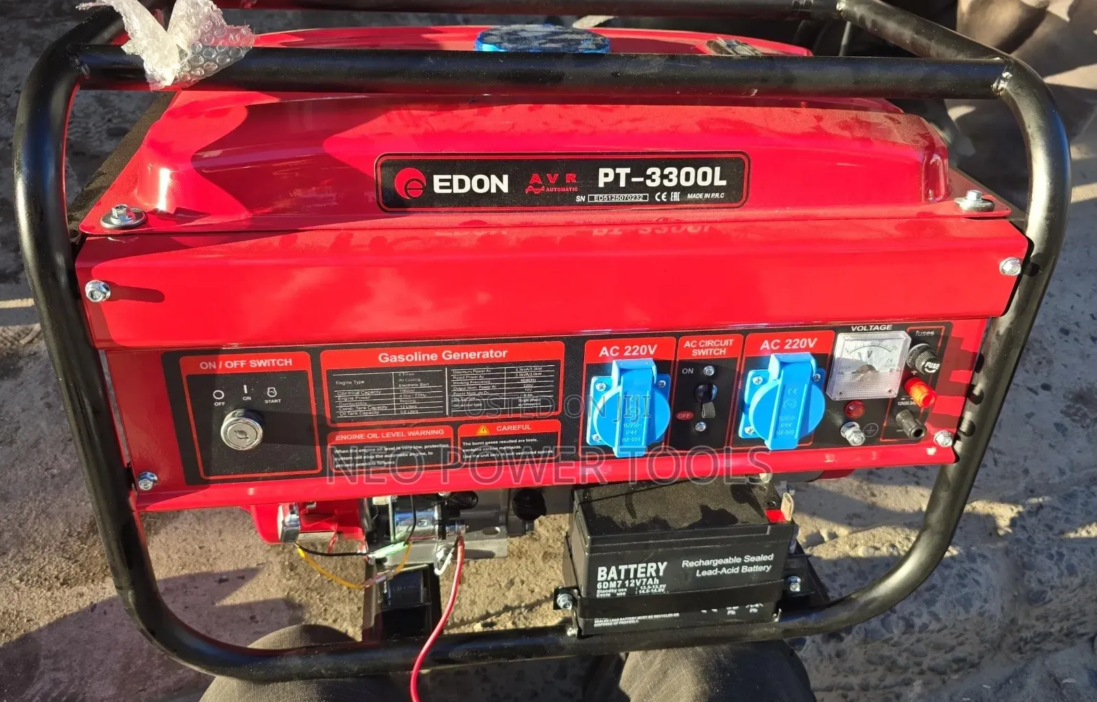 Generator 3300,L With Key Stater