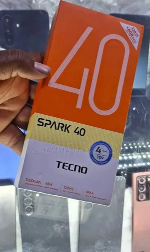 New Tecno Spark 40 128 GB Silver