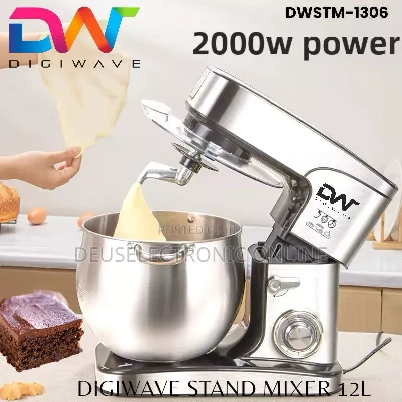*Digiwave Stand Mixer 12l 2000w at 395,000*
Best Model ,Original Size