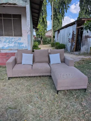 Sofa Set L Shape Spring Na Fiber