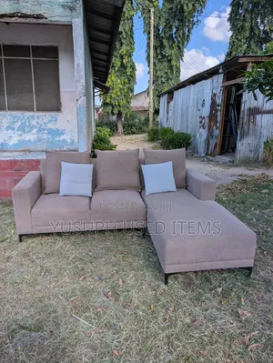 Sofa Set L Shape Spring Na Fiber