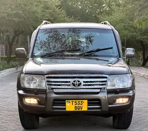 Toyota Land Cruiser 2001 Gray