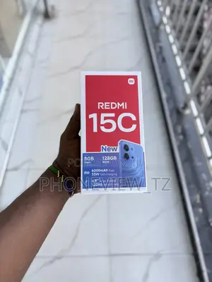 New Xiaomi Redmi 15C 4G 128 GB Black