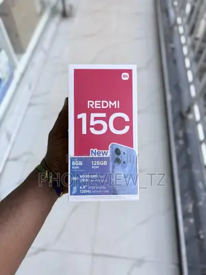 New Xiaomi Redmi 15C 4G 128 GB Black