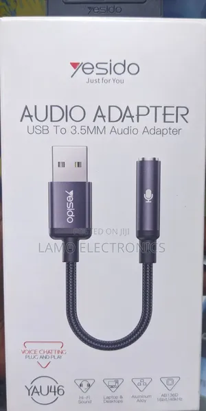 Usb To 3.5mm Audio Adapter
