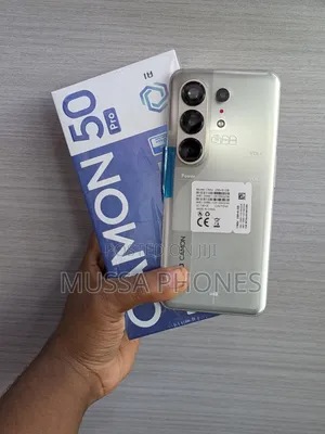 New Tecno Camon 50 Pro 256 GB Silver