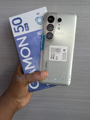New Tecno Camon 50 Pro 256 GB Silver