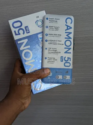 New Tecno Camon 50 Pro 256 GB Silver