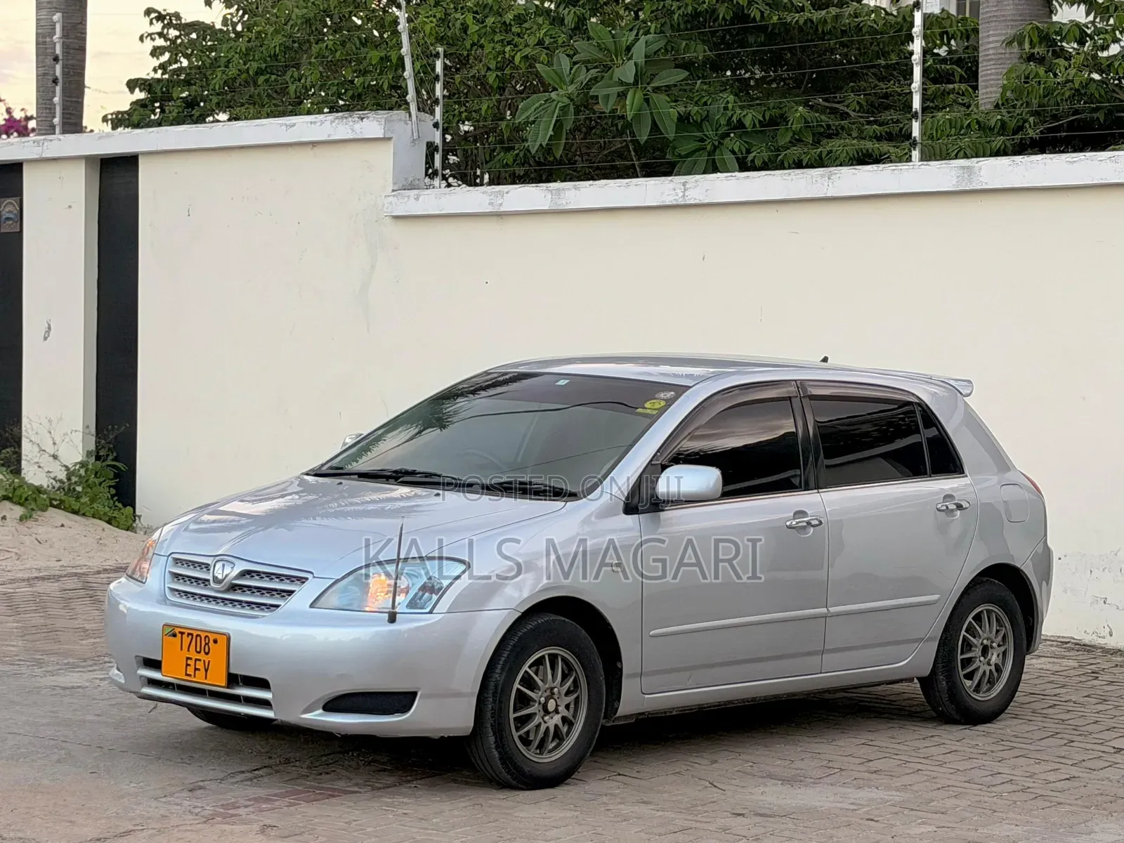 Toyota Allex 2004 Silver