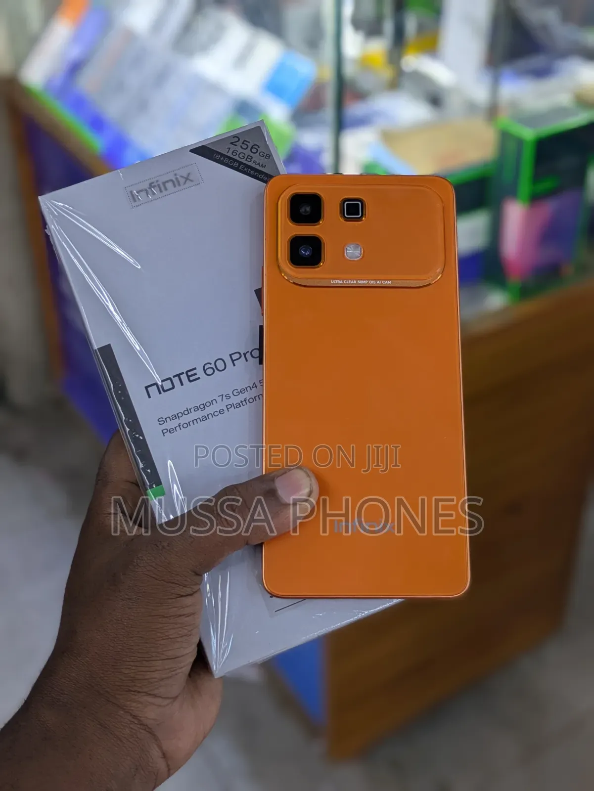 New Infinix Note 60 Pro 256 GB Orange
