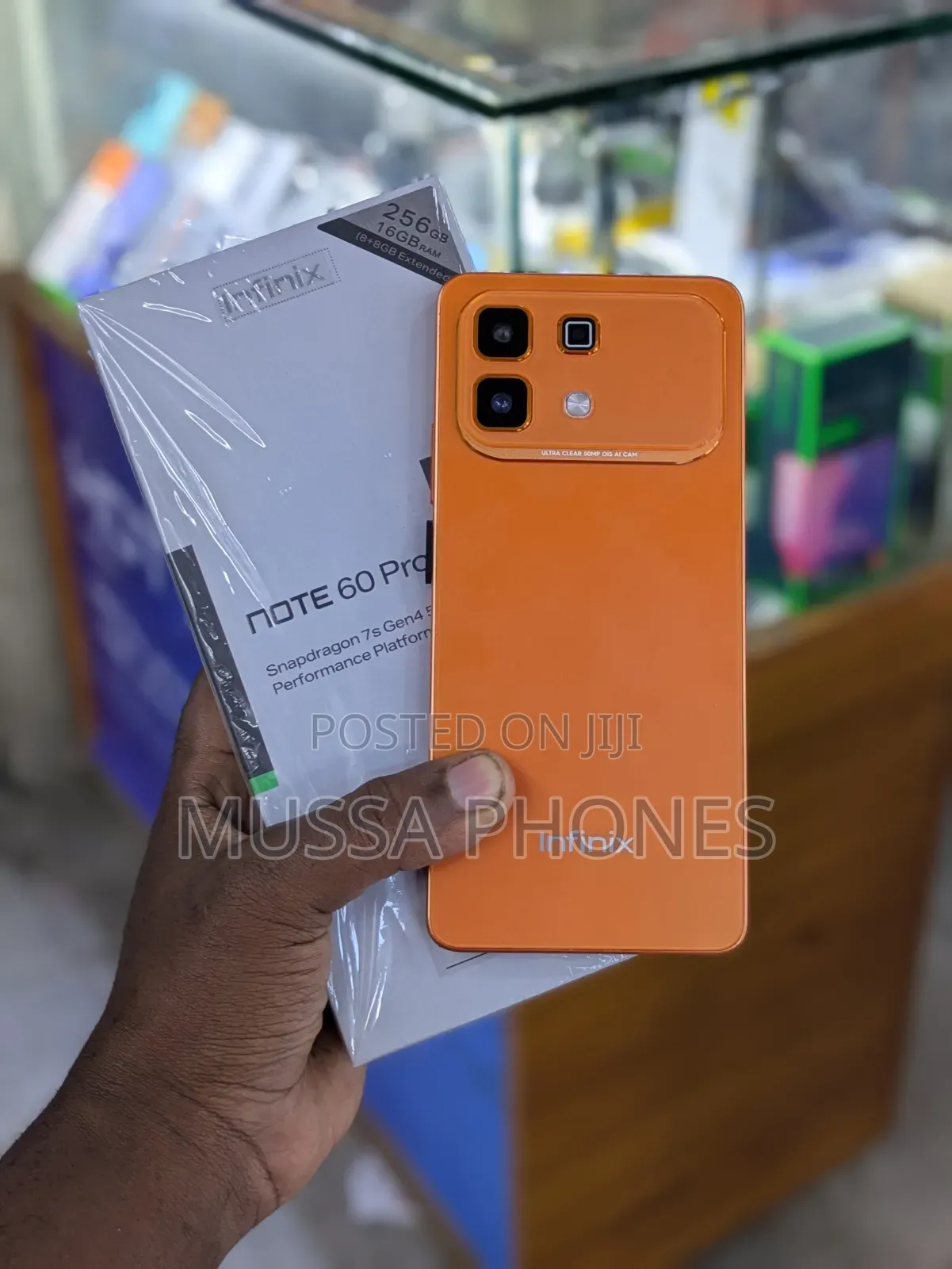 New Infinix Note 60 Pro 256 GB Orange