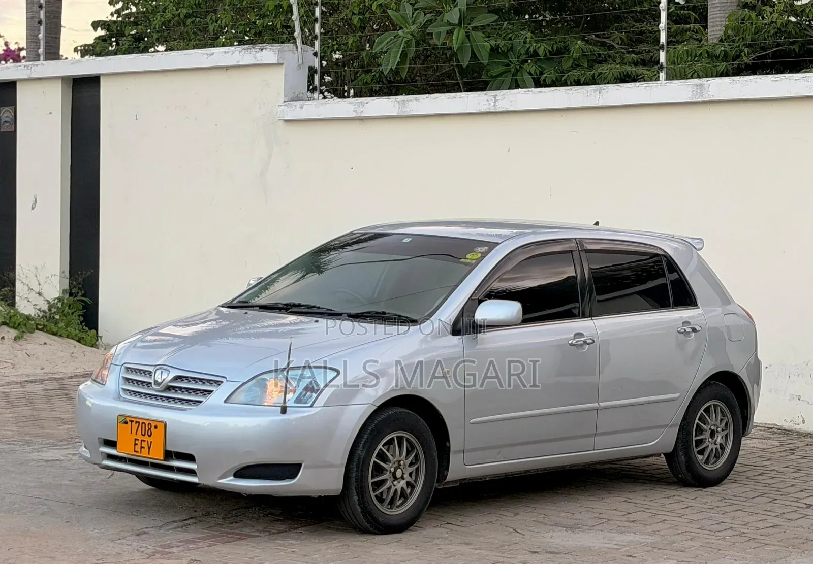 Toyota Allex 2004 Silver